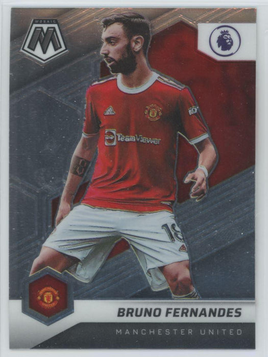 Bruno Fernandes 2021 Panini Mosaic Premier League # 141 Manchester United - Collectible Craze America