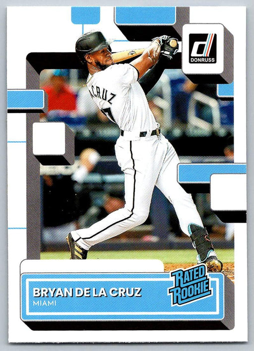Bryan De La Cruz 2022 Donruss Baseball # 53 RC Miami Marlins - Collectible Craze America