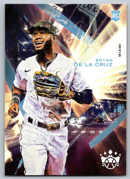 Bryan De La Cruz 2022 Panini Diamond Kings # 89 RC Miami Marlins - Collectible Craze America