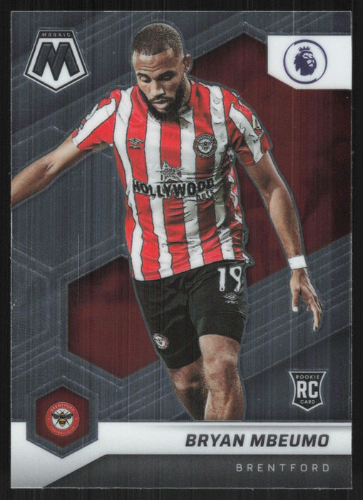 Bryan Mbeumo 2021 Panini Mosaic Premier League # 71 RC Brentford Base - Collectible Craze America