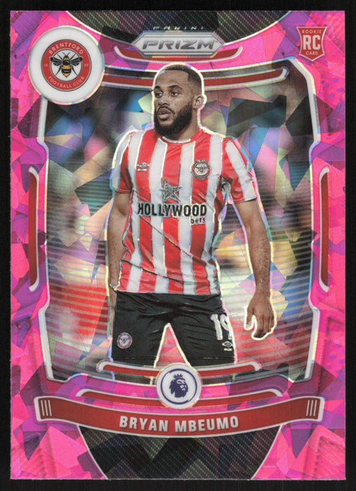 Bryan Mbeumo 2021 Panini Prizm Premier League # 147 RC Pink Ice Brentford - Collectible Craze America