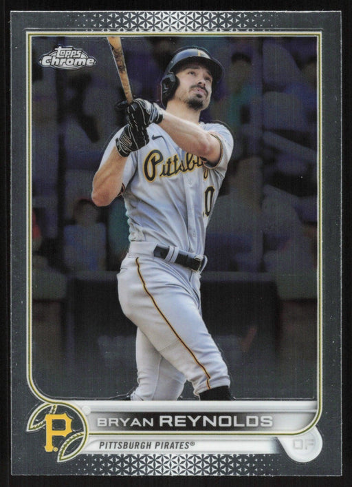 Bryan Reynolds 2022 Topps Chrome Baseball # 155 Pittsburgh Pirates Base - Collectible Craze America