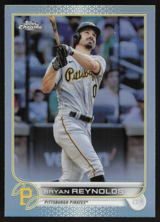 Bryan Reynolds 2022 Topps Chrome Baseball # 155 Refractor Pittsburgh Pirates - Collectible Craze America