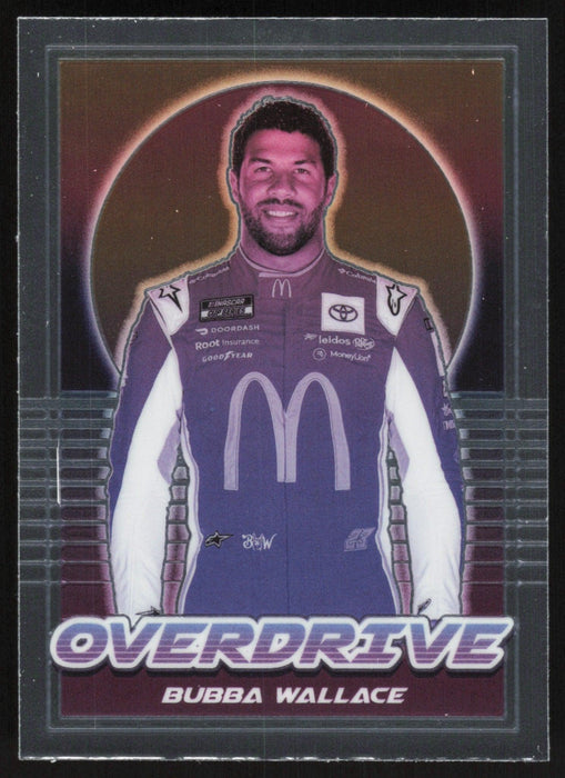 Bubba Wallace 2022 Panini Chronicles Racing Overdrive # 6 - Collectible Craze America