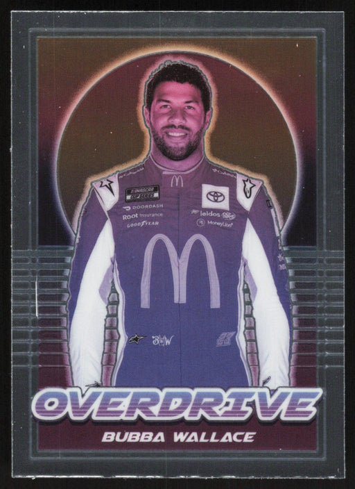 Bubba Wallace 2022 Panini Chronicles Racing Overdrive # 6 - Collectible Craze America