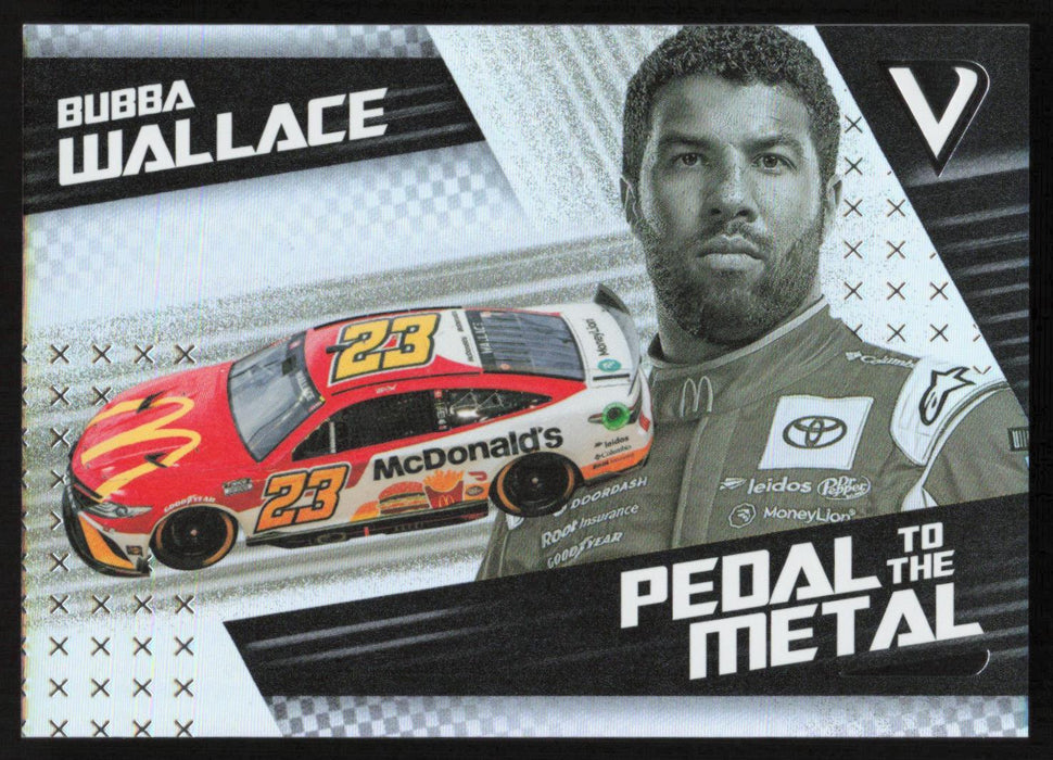 Bubba Wallace 2022 Panini Chronicles Racing Pedal to the Metal # 12 - Collectible Craze America