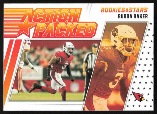 Budda Baker 2021 Panini Rookie & Stars # AP-9 Action Packed Arizona Cardinals - Collectible Craze America