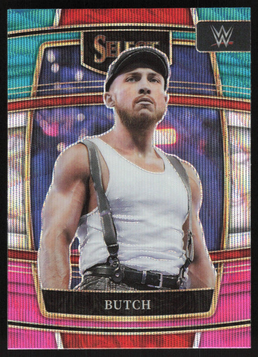Butch 2022 Panini Select WWE # 84 Concourse Tri-Color Prizm Smack Down - Collectible Craze America