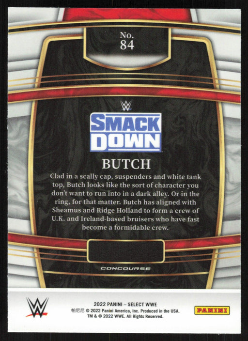 Butch 2022 Panini Select WWE # 84 SmackDown Concourse Base - Collectible Craze America