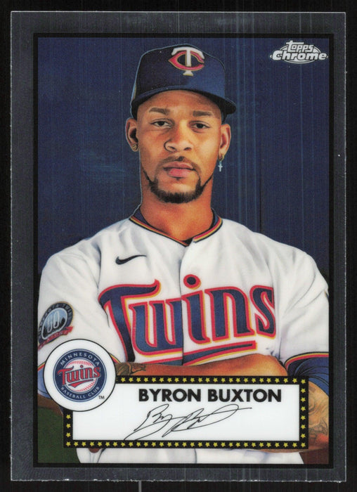 Byron Buxton 2021 Topps Chrome Platinum Anniversary # 291 Minnesota Twins - Collectible Craze America