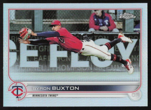 Byron Buxton 2022 Topps Chrome # 174 Refractor Minnesota Twins - Collectible Craze America
