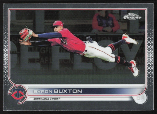 Byron Buxton 2022 Topps Chrome Baseball # 174 Minnesota Twins Base - Collectible Craze America