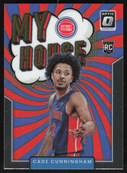 Cade Cunningham 2021 Panini Donruss Optic # 16 RC My House Detroit Pistons - Collectible Craze America