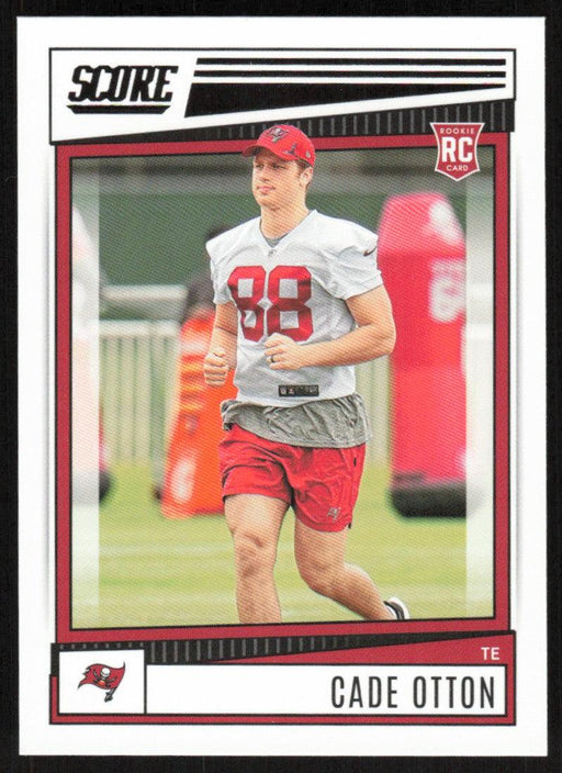 Cade Otton 2022 Panini Score Football # 371 RC Base Tampa Bay Buccaneers - Collectible Craze America