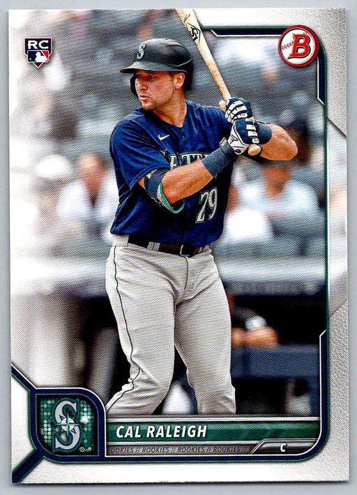 Cal Raleigh 2022 Bowman # 49 RC Seattle Mariners - Collectible Craze America