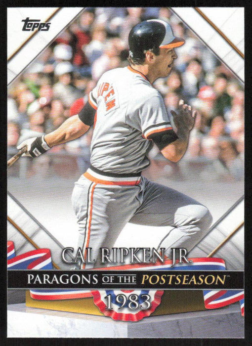 Cal Ripken Jr. 2022 Topps Update Paragons of the Postseason # PP-23 Baltimore Orioles - Collectible Craze America