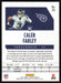 Caleb Farley 2021 Panini Phoenix Football # 151 RC Tennessee Titans Base - Collectible Craze America