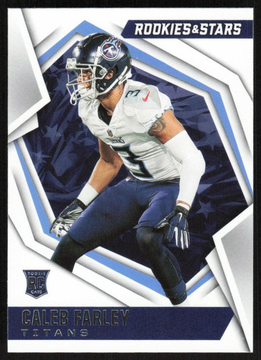 Caleb Farley 2021 Panini Rookies & Stars # 170 RC Tennessee Titans Base - Collectible Craze America