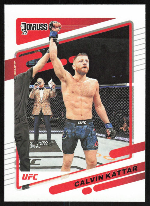 Calvin Kattar 2022 Panini Donruss UFC Base # 55 Featherweight - Collectible Craze America