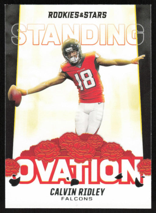 Calvin Ridley 2021 Panini Rookie & Stars # SO-18 Standing Ovation Atlanta Falcons - Collectible Craze America