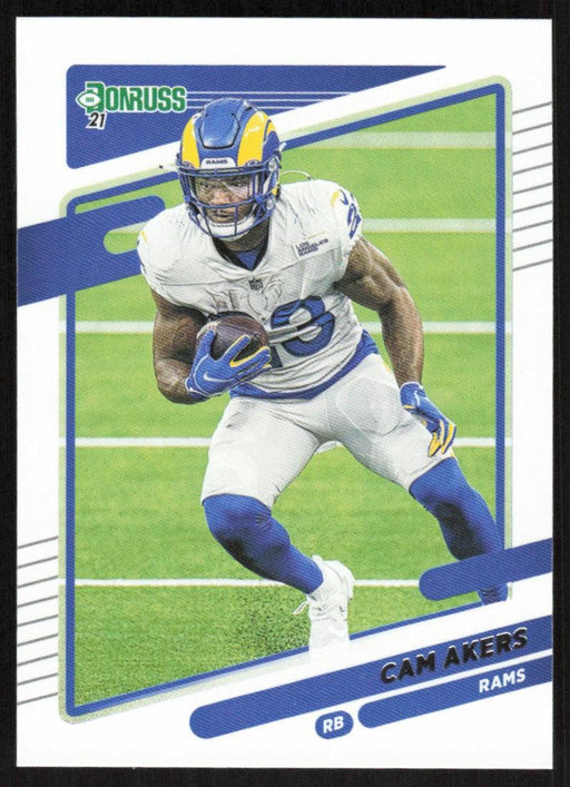 Cam Akers 2021 Donruss Football # 143 Los Angeles Rams Base - Collectible Craze America