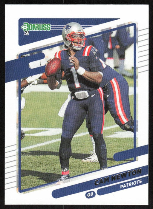 Cam Newton 2021 Donruss Football # 46 New England Patriots Base - Collectible Craze America