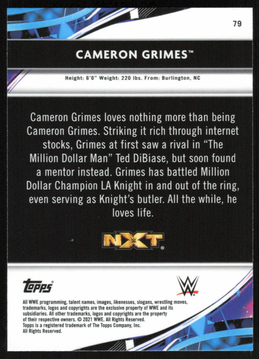 Cameron Grimes 2021 Topps Finest WWE # 79 - Collectible Craze America