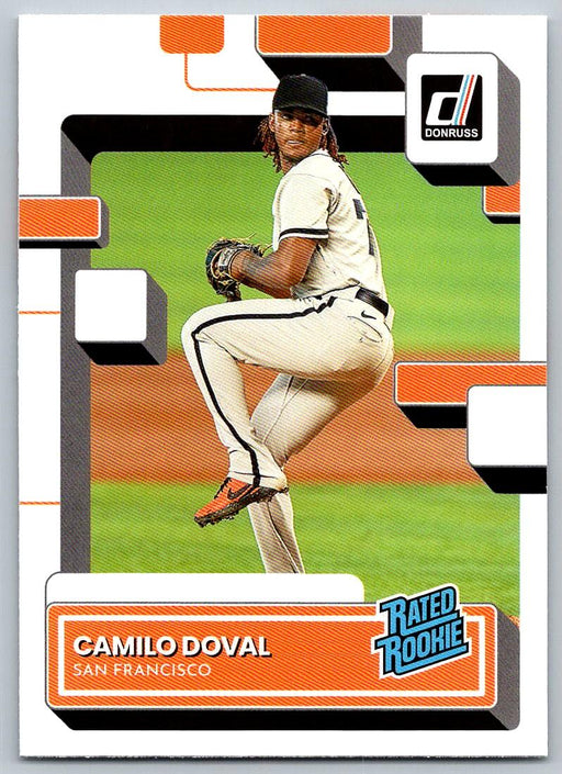 Camilo Doval 2022 Donruss Baseball # 72 RC San Francisco Giants - Collectible Craze America