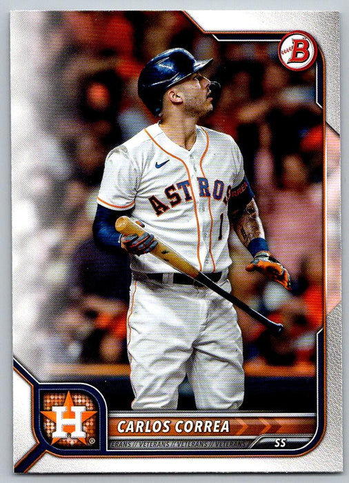 Carlos Correa 2022 Bowman # 3 Houston Astros - Collectible Craze America