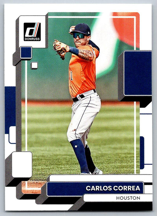 Carlos Correa 2022 Donruss Baseball # 107 Houston Astros - Collectible Craze America