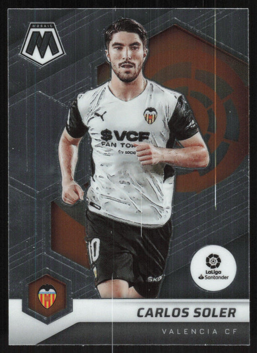 Carlos Soler 2021 Panini Mosaic La Liga # 191 Valencia CF Base - Collectible Craze America