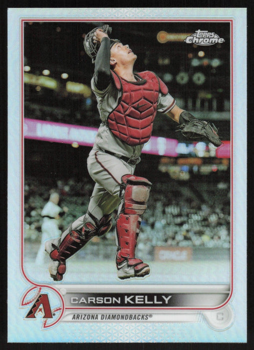 Carson Kelly 2022 Topps Chrome # 215 Refractor Arizona Diamondbacks - Collectible Craze America