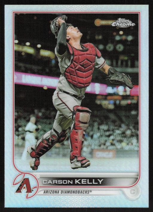 Carson Kelly 2022 Topps Chrome # 215 Refractor Arizona Diamondbacks - Collectible Craze America