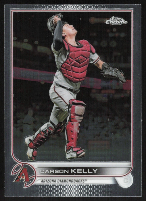 Carson Kelly 2022 Topps Chrome Baseball # 215 Arizona Diamondbacks Base - Collectible Craze America