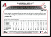 Carson Kelly 2022 Topps Chrome Baseball # 215 Arizona Diamondbacks Base - Collectible Craze America