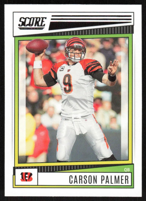 Carson Palmer 2022 Panini Score Football # 199 Base Cincinnati Bengals - Collectible Craze America