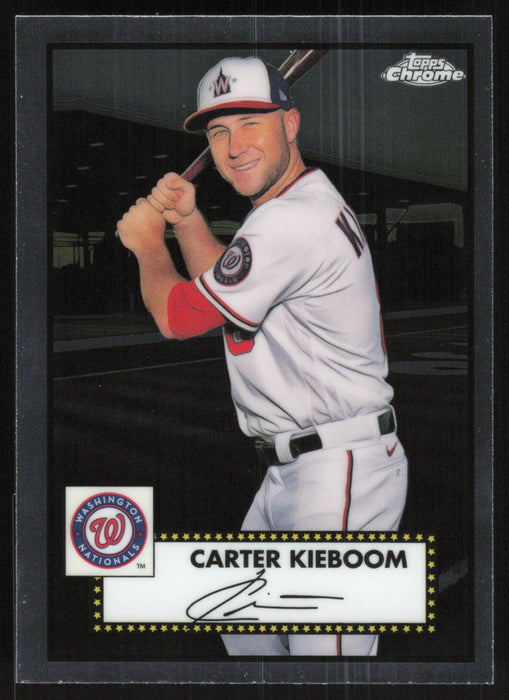 Carter Kieboom 2021 Topps Chrome Platinum Anniversary # 466 Washington Nationals - Collectible Craze America