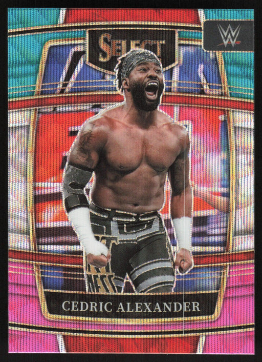 Cedric Alexander 2022 Panini Select WWE # 25 Concourse Tri-Color Prizm Raw - Collectible Craze America