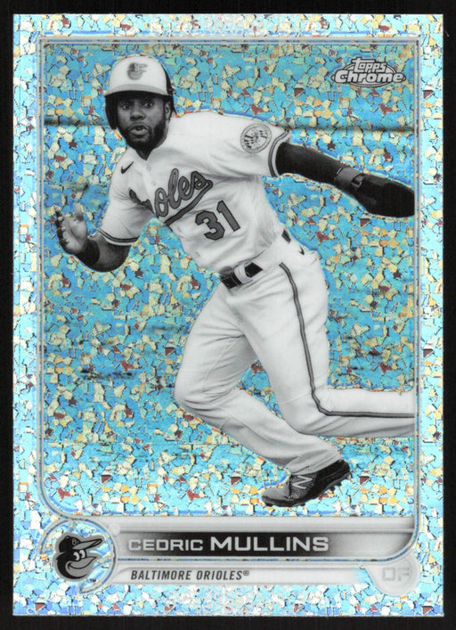 Cedric Mullins 2022 Topps Chrome # 120 Black & White Mini Diamond Baltimore Orioles - Collectible Craze America