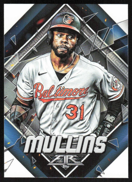 Cedric Mullins 2022 Topps Fire Baseball # 8 Baltimore Orioles Base - Collectible Craze America