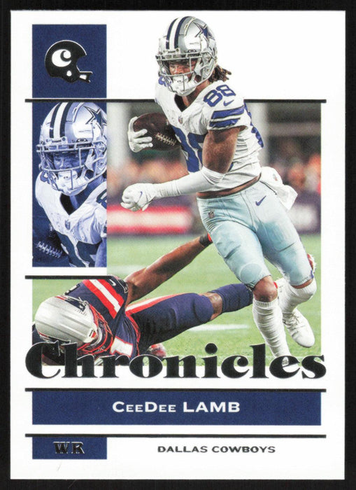 CeeDee Lamb 2021 Panini Chronicles # 27 Dallas Cowboys Base - Collectible Craze America