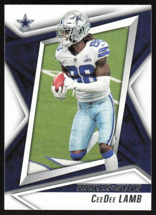 CeeDee Lamb 2021 Panini Rookies & Stars # 77 Dallas Cowboys Base - Collectible Craze America