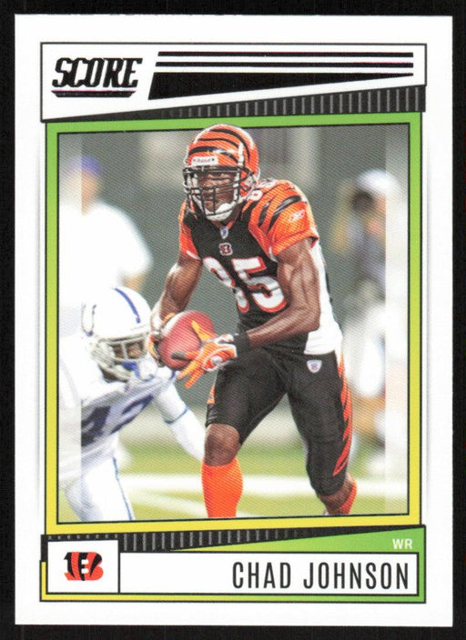 Chad Johnson 2022 Panini Score Football # 198 Base Cincinnati Bengals - Collectible Craze America