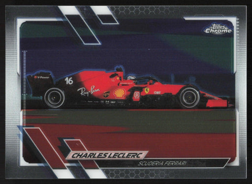Charles Leclerc 2021 Topps Chrome Formula 1 # 106 Scuderia Ferrari - Collectible Craze America