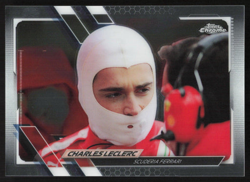 Charles Leclerc 2021 Topps Chrome Formula 1 # 25 RC Scuderia Ferrari - Collectible Craze America