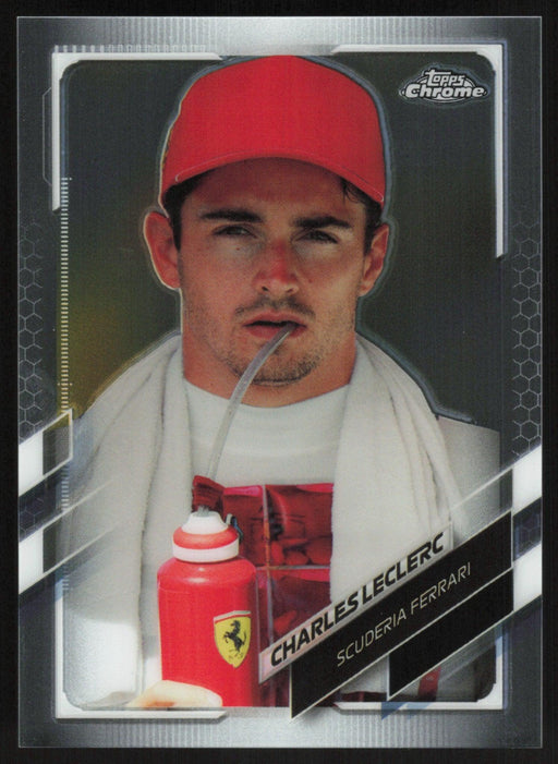 Charles Leclerc 2021 Topps Chrome Formula 1 # 32 Scuderia Ferrari - Collectible Craze America