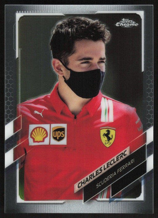 Charles Leclerc 2021 Topps Chrome Formula 1 # 33 Scuderia Ferrari - Collectible Craze America