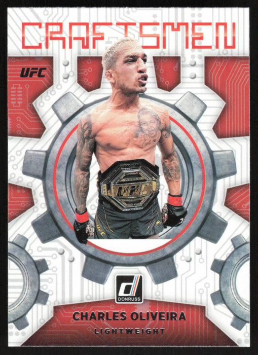 Charles Oliveira 2022 Panini Donruss UFC Craftsmen # 16 Lightweight - Collectible Craze America
