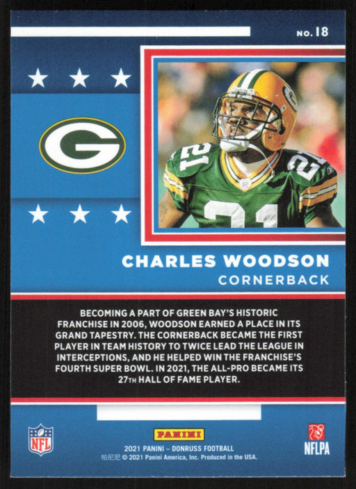 Charles Woodson 2021 Donruss Inducted # I7 Oakland Raiders - Collectible Craze America