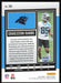 Charleston Rambo 2022 Panini Score Football # 398 RC Base Carolina Panthers - Collectible Craze America